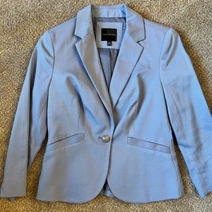 Powder Blue Suit Jacket - The Limited